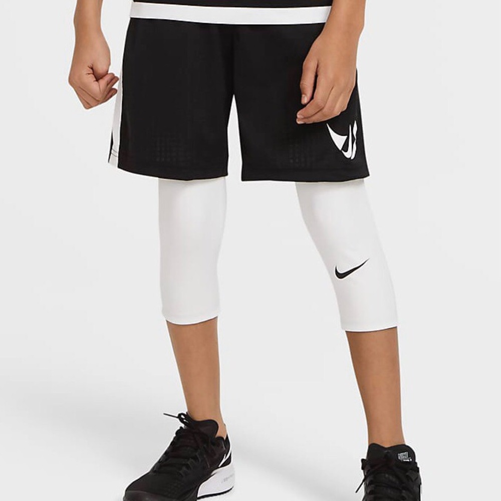 Nike Youth Pro 3/4 Length Compression Tights
